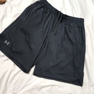 Under Armour Men's Shorts Loose Fit Athletic Outdoors Drawstring Gym Sports EUC